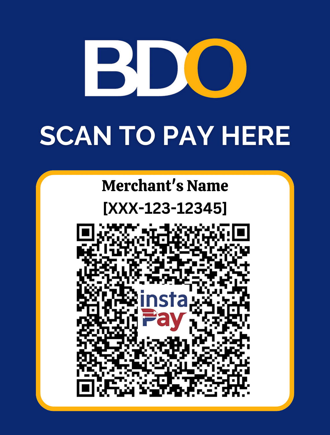 AYA COURT Bank Transfer QR